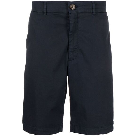 Brunello Cucinelli Men Cotton Bermuda Shorts
